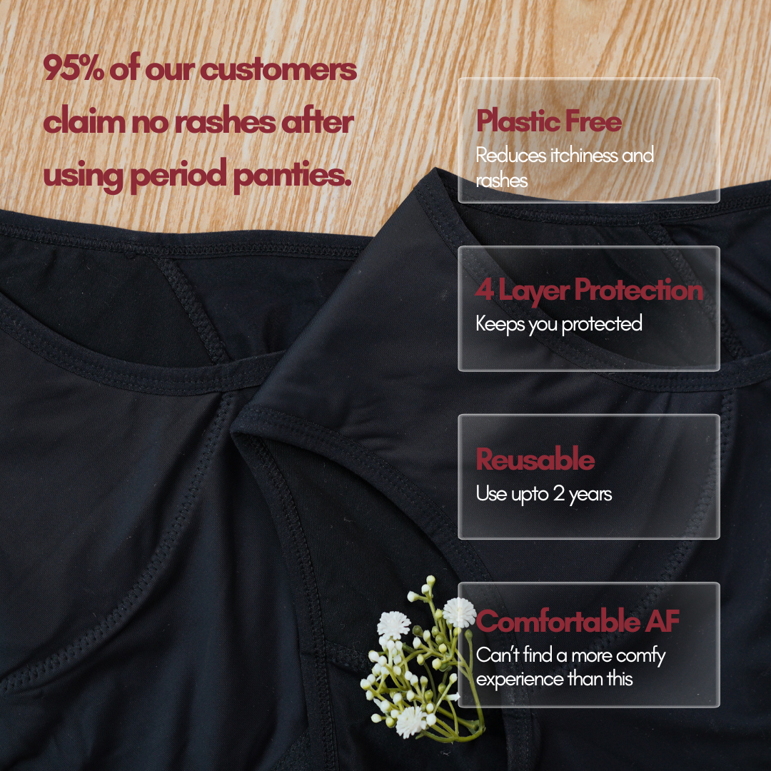 Pack of 3 Floco HighWaisted – For Heavy Absorption